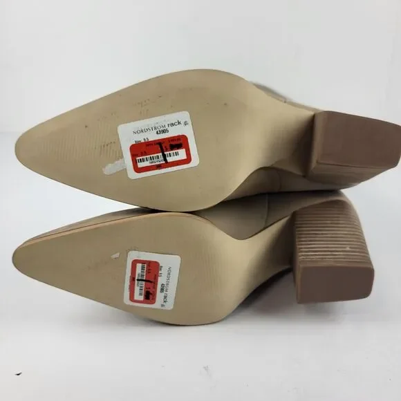 STEVE MADDEN CROFT TAN Women's LEATHER KNEE HIGH BOOTS SIZE 9.5W - Picture 16 of 16